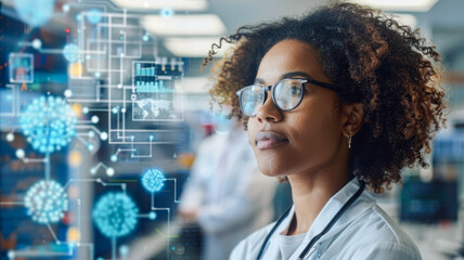 
Healthcare productivity tools: A collage of IoT devices, messaging apps, and virtual meeting platforms utilized by medical staff for efficient data management, communication, and coordination.
