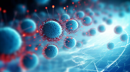 Nanotechnology for targeted drug delivery solid backgr