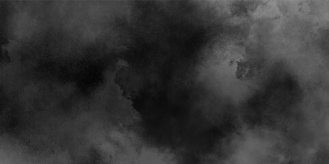 Gray smoke or fog color isolated on transparent dark background. Abstract Gray powder explosion with particles. Colorful dust cloud explode, paint holi, mist smog effect. Realistic vector illustration