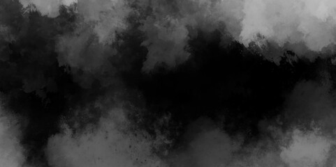 Gray smoke or fog color isolated on transparent dark background. Abstract Gray powder explosion with particles. Colorful dust cloud explode, paint holi, mist smog effect. Realistic vector illustration