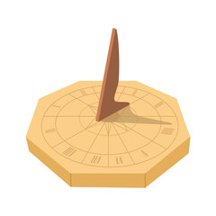 Sundial. Measure time by the sun - 754300115