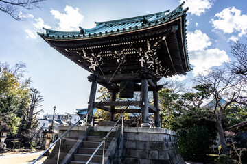 The bell installed at a temple in Musashi-Kosugi_05