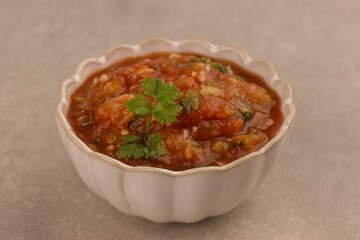 Salsa is a Variety of Sauces Used as Condiment for Tacos and Other Mexican Foods.