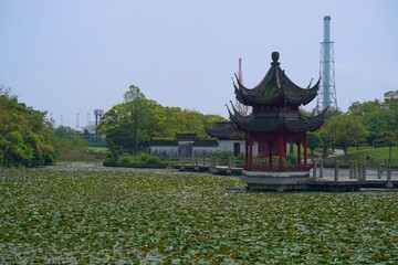 pavilion in the park