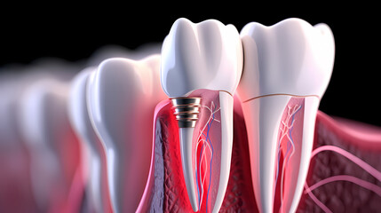 Dentistry, demonstrating potential advances in dental science and research