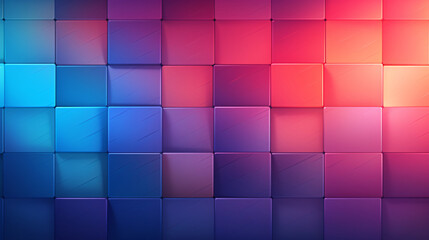 Rectangular tiles with a gradient color transition cre