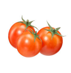 Tomatoes ripe isolated on transparent layered background. - 754305572