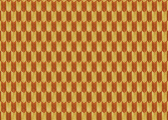 和柄矢絣　和紙素材_黄