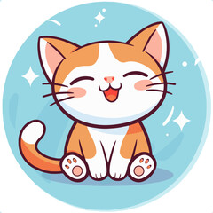 Cute cat emote 3