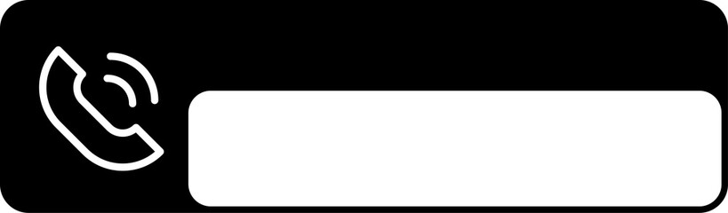 Lower third call us now header for web communication