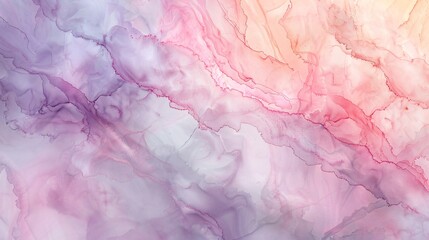 Alcohol ink background in pastel shades mimicking the soft ethereal quality of marble for artistic projects