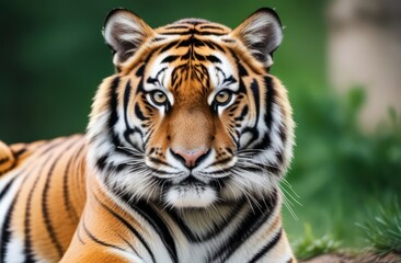 Fototapeta premium Сlose up image of a tiger