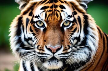 Fototapeta premium Сlose up image of a tiger