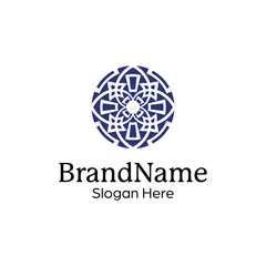 elegant and modern ornamental decorative pattern mandala logo