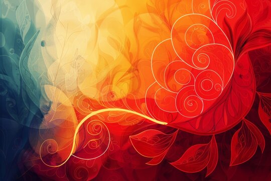 abstract background for Odisha Day