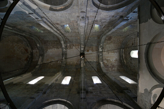 Barhal Church, located in Yusufeli, Artvin, Turkey, was built by the Georgian King in the 10th century.