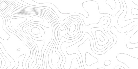 Fototapeta na wymiar Topographic map background geographic line map with elevation assignments. The black on white contours vector topography stylized height of the lines map. 