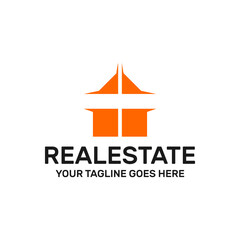 real estate logo , house builder logo , home construction logo