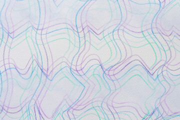 abstract pattern with lines and water color wash