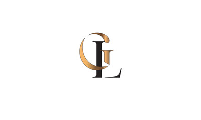GL, LG , L, G Abstract Letters Logo Monogram