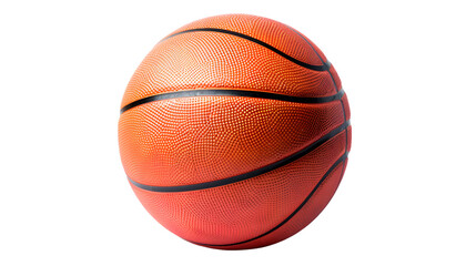 basketball isolated on white background. PNG