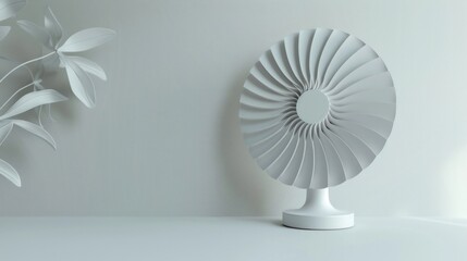 Beautiful, minimalist fan,