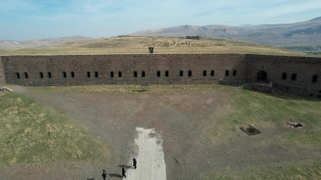 aerial historical redoubt
