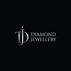 Diamond Jewelry luxury logo design