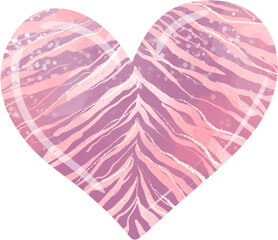 heart, illustration on white background