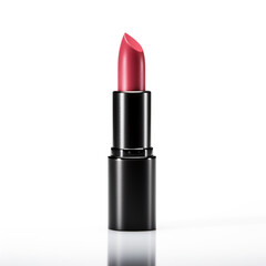 lipstick on a white background, side view сreated with Generative Ai