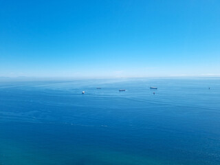 Panoramic of the Strait of Gibraltar