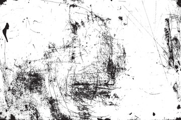 Dark grunge background. Abstract scribble illustration.