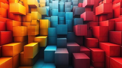 Gradient geometry vintage shape background