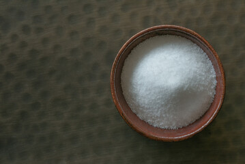 Table Salt in a Bowl - 754375178