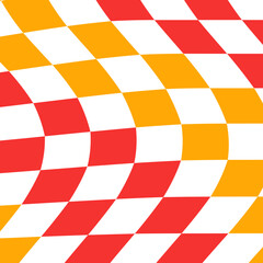 Checker Board Colorful Pattern