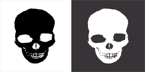 IIlustration Vector graphics of Skullz icon