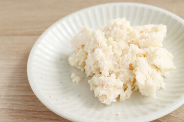 Sakekasu- japanese  filter cake of sake  