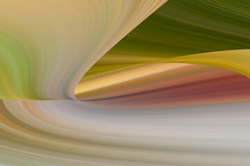 Abstract gradient Blurred colored background. Smooth transitions of iridescent green and gray...
