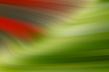 Abstract gradient Blurred colored background. Smooth transitions of iridescent red and green...