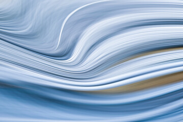 Abstract gradient Blurred colored background. Smooth transitions of iridescent brown and blue...