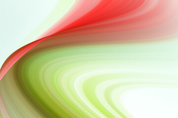 Abstract gradient Blurred colored background. Smooth transitions of iridescent red and green...