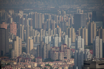 Fototapeta premium the view of Shanghai city, China