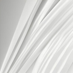 Obraz premium White luxury background with grey shadow straight stripes | Dark 3d geometric texture illustration|