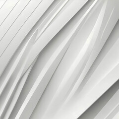 Obraz premium White luxury background with grey shadow straight stripes | Dark 3d geometric texture illustration|