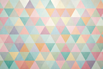 Obraz premium Abstract Geometric Pattern Background in Pastel Colors 