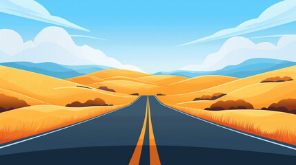 long road to destination