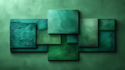 Brochure design Abstract geometric nature background