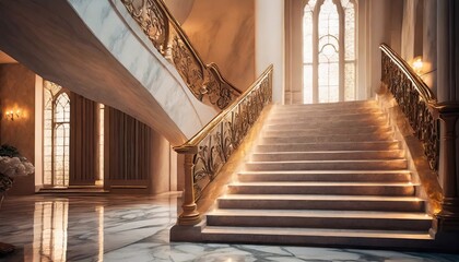 staircase in the house
