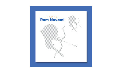 Happy Ram Navami hindu cultural festival celebration