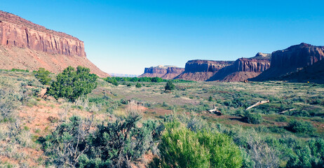 The Neddles, Canyolands National Park, Utah, United States